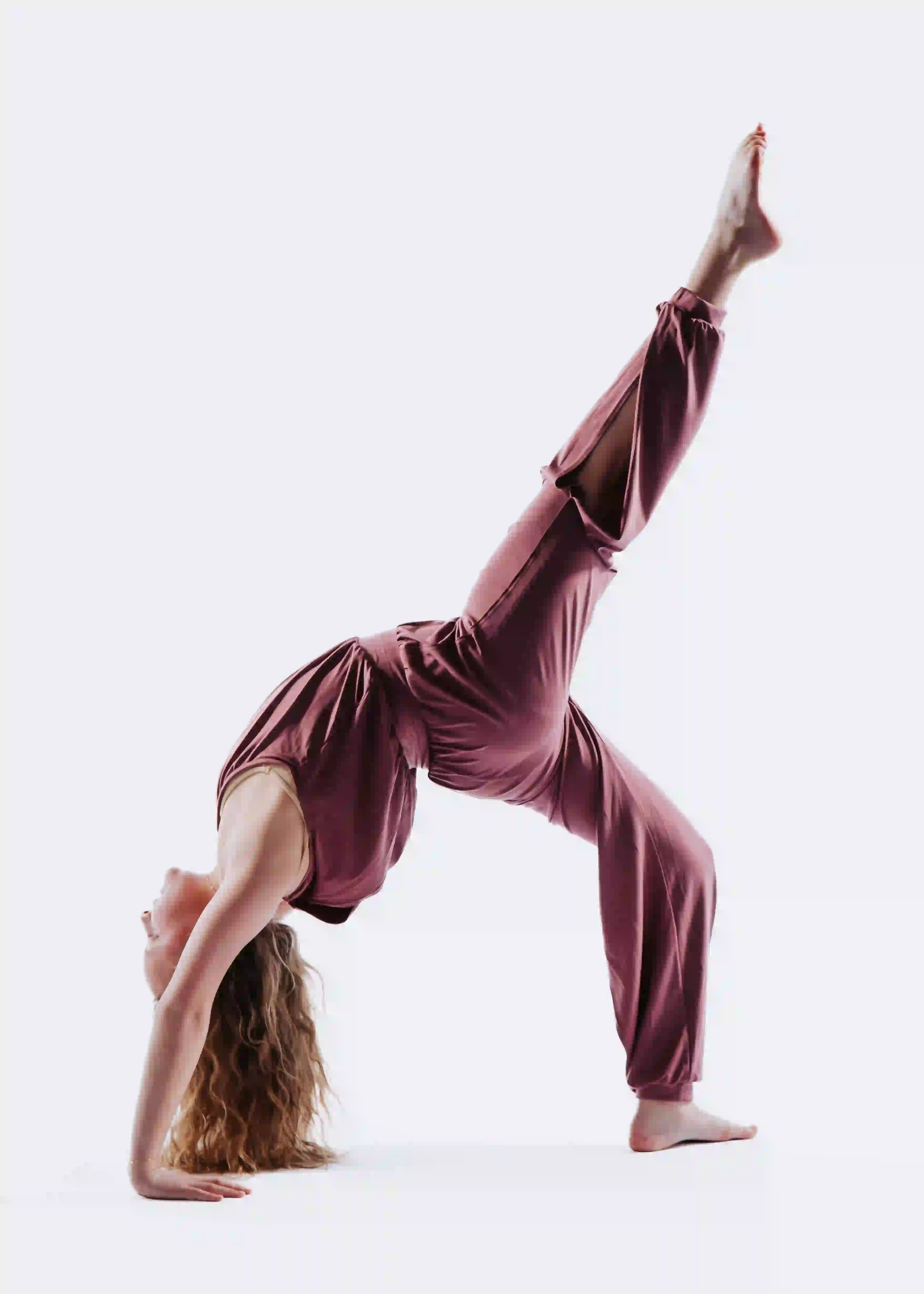 A dancer striking a pose